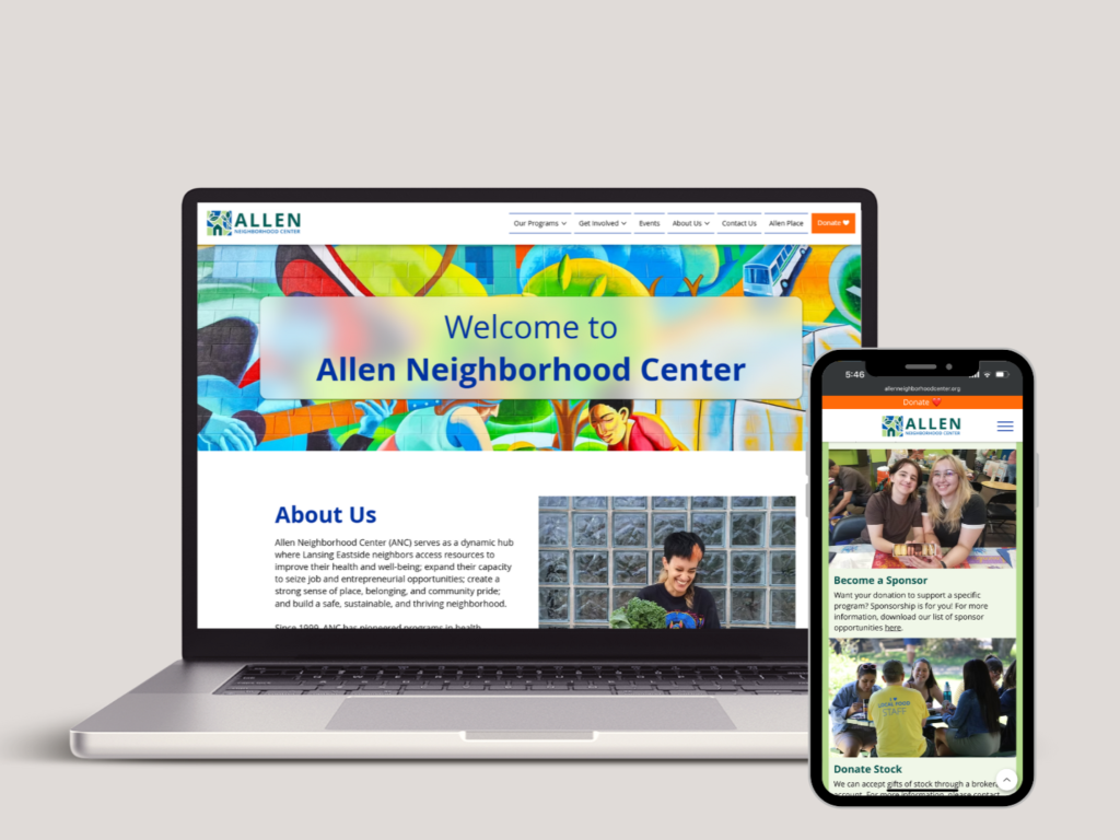 Allen Neighborhood Center&nbsp;Website